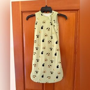 Kyte Baby Green Avocado Print Sleep Sack size S tog 1.0